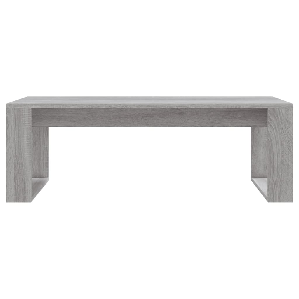 Coffee Table Grey Sonoma 102x50x35 cm Engineered Wood - Bargainia.com - 8720845920302 - 823364
