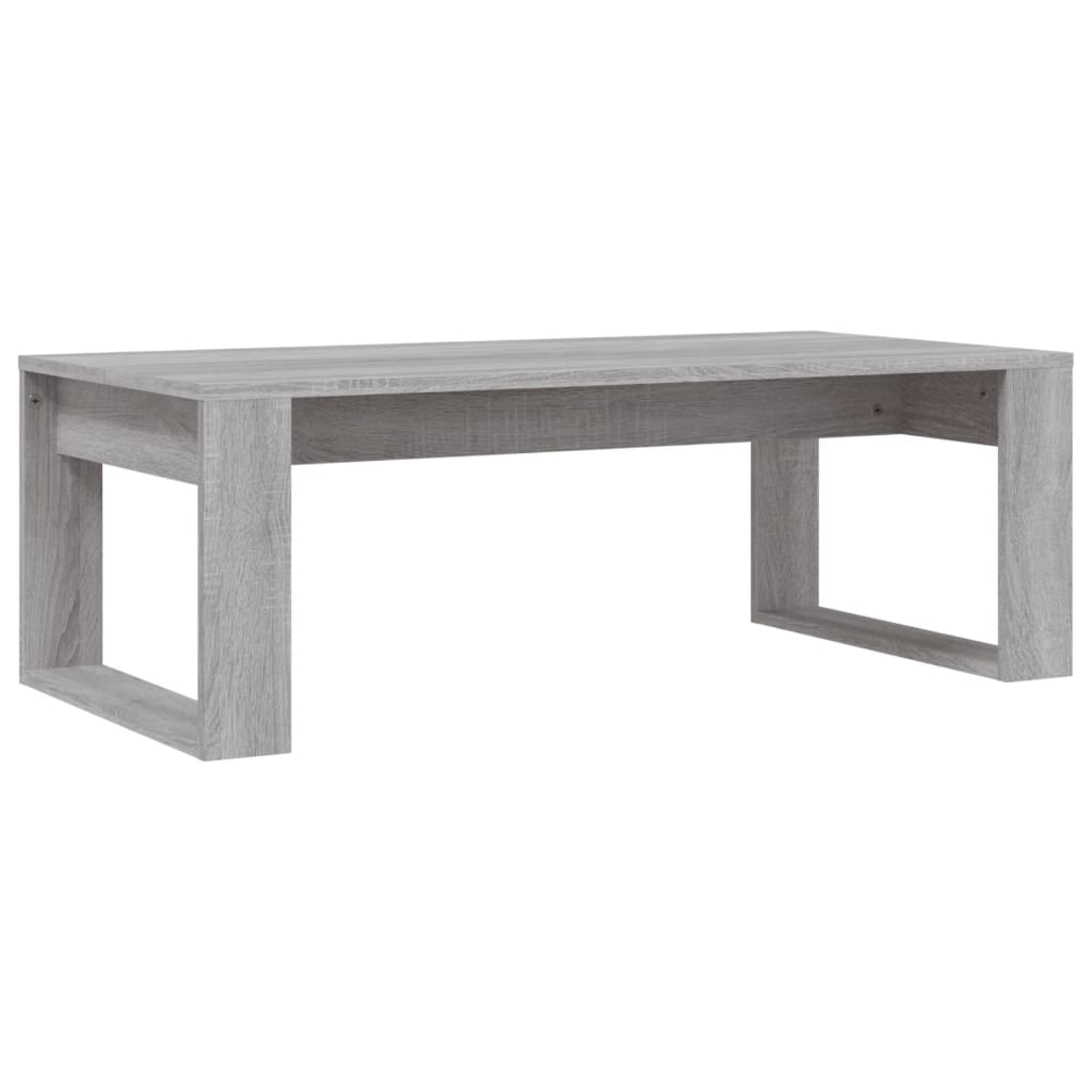 Coffee Table Grey Sonoma 102x50x35 cm Engineered Wood - Bargainia.com - 8720845920302 - 823364