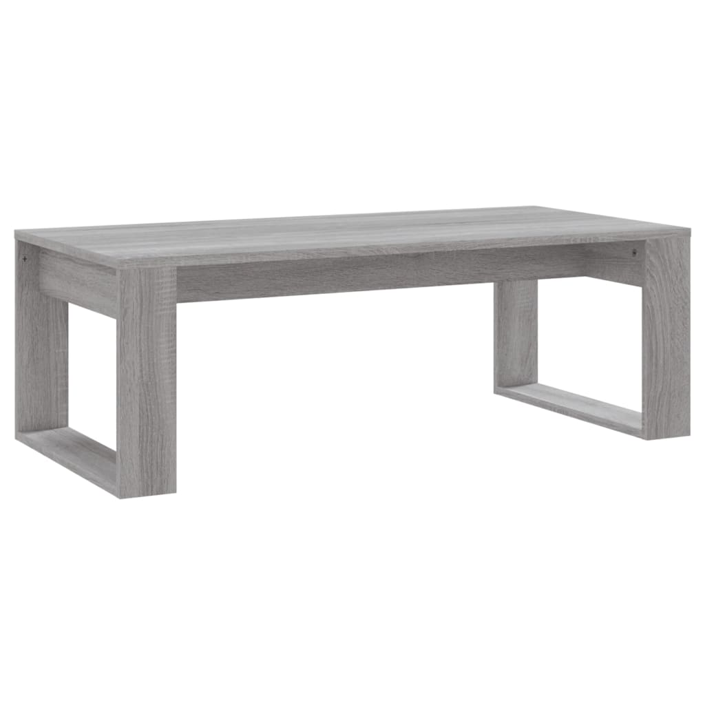 Coffee Table Grey Sonoma 102x50x35 cm Engineered Wood - Bargainia.com - 8720845920302 - 823364