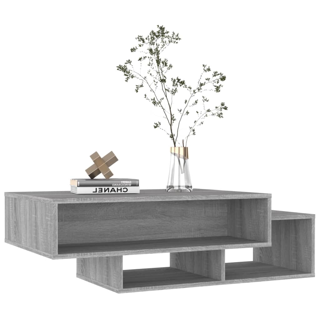 Coffee Table Grey Sonoma 105x55x32 cm Engineered Wood - Bargainia.com - 8720286956595 - 815982