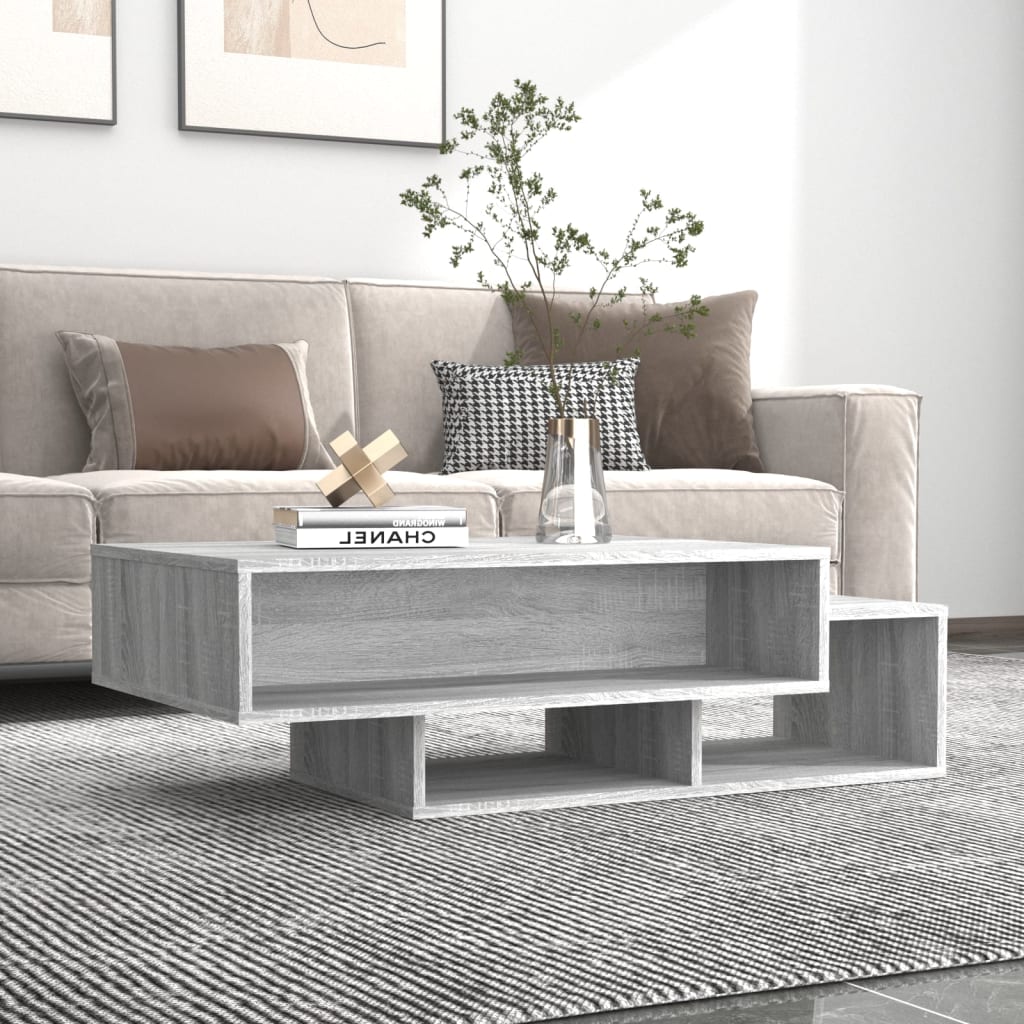 Coffee Table Grey Sonoma 105x55x32 cm Engineered Wood - Bargainia.com - 8720286956595 - 815982