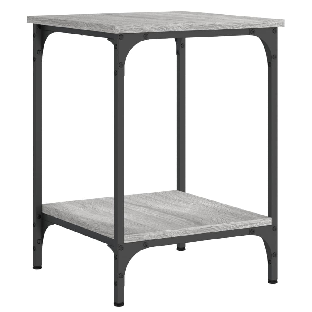 Coffee Table Grey Sonoma 40x40x55 cm Engineered Wood - Bargainia.com - 