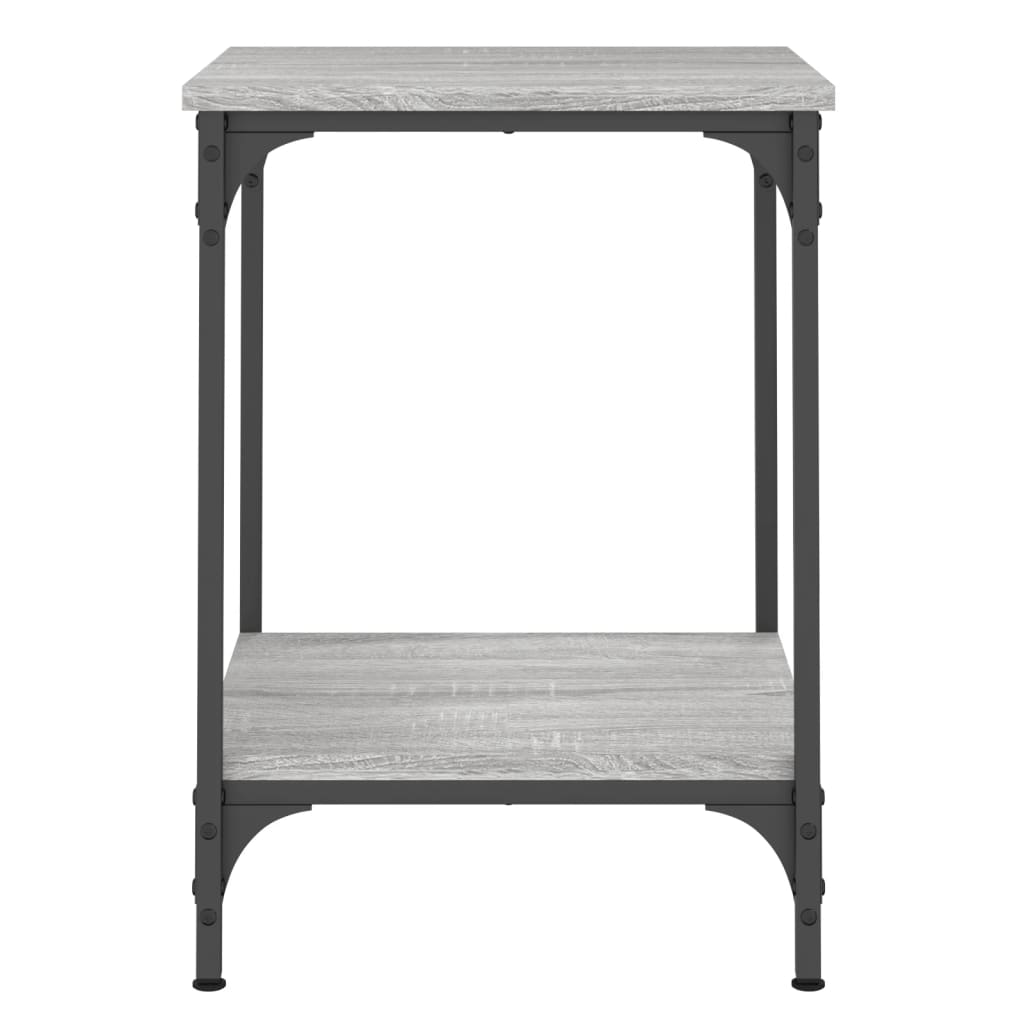 Coffee Table Grey Sonoma 40x40x55 cm Engineered Wood - Bargainia.com - 