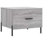 Coffee Table Grey Sonoma 50x50x40 cm Engineered Wood - Bargainia.com - 