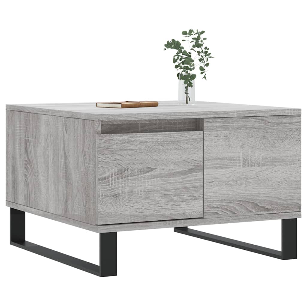 Coffee Table Grey Sonoma 55x55x36.5 cm Engineered Wood - Bargainia.com - 8720845872137 - 830770