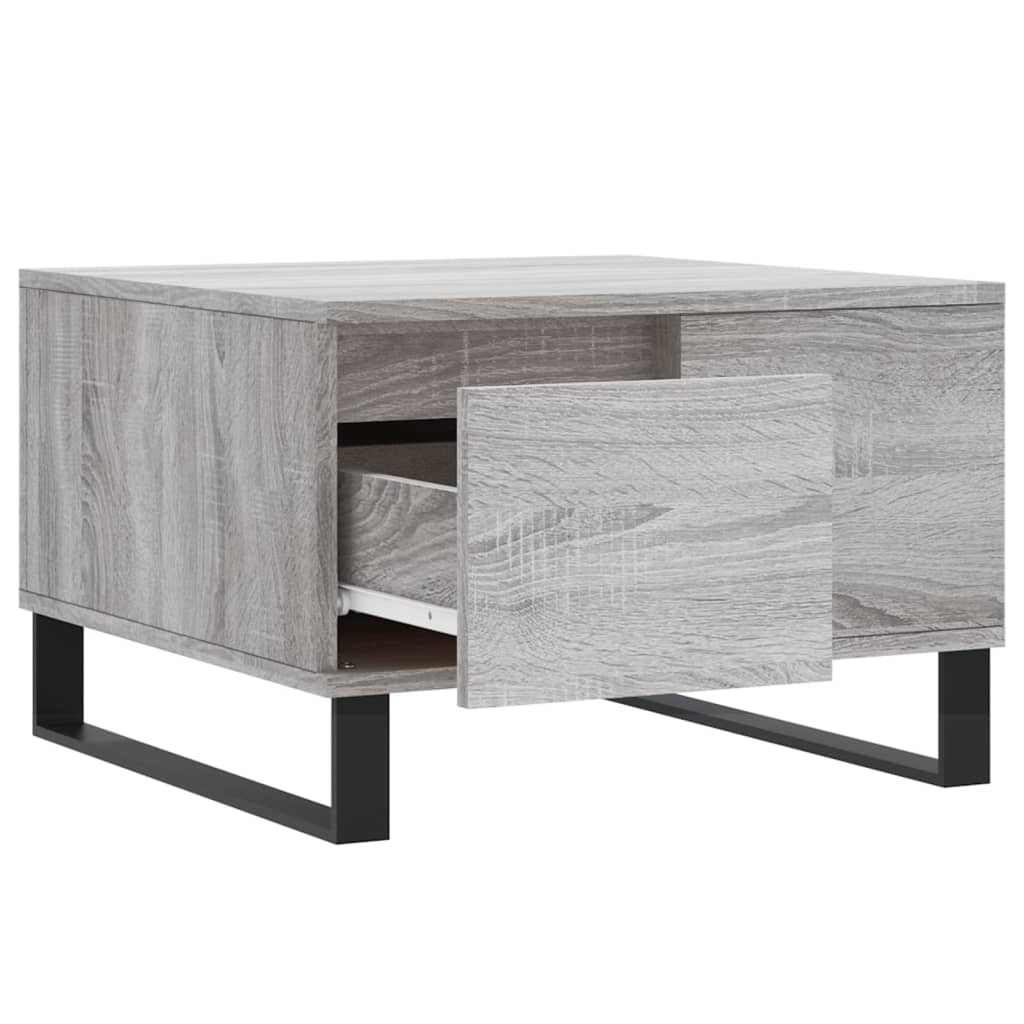 Coffee Table Grey Sonoma 55x55x36.5 cm Engineered Wood - Bargainia.com - 8720845872137 - 830770