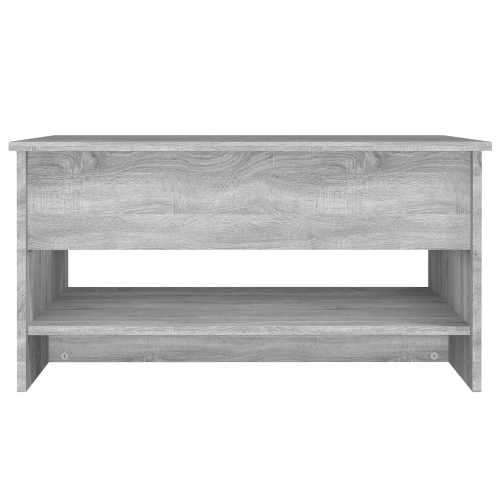 Coffee Table Grey Sonoma 80x50x40 cm Engineered Wood - Bargainia.com - 8720286974162 - 819297