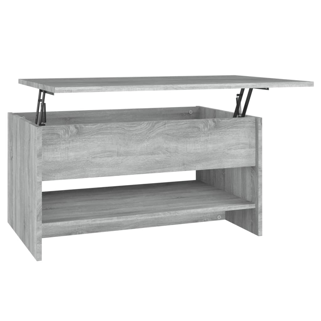 Coffee Table Grey Sonoma 80x50x40 cm Engineered Wood - Bargainia.com - 8720286974162 - 819297