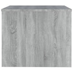 Coffee Table Grey Sonoma 80x50x40 cm Engineered Wood - Bargainia.com - 