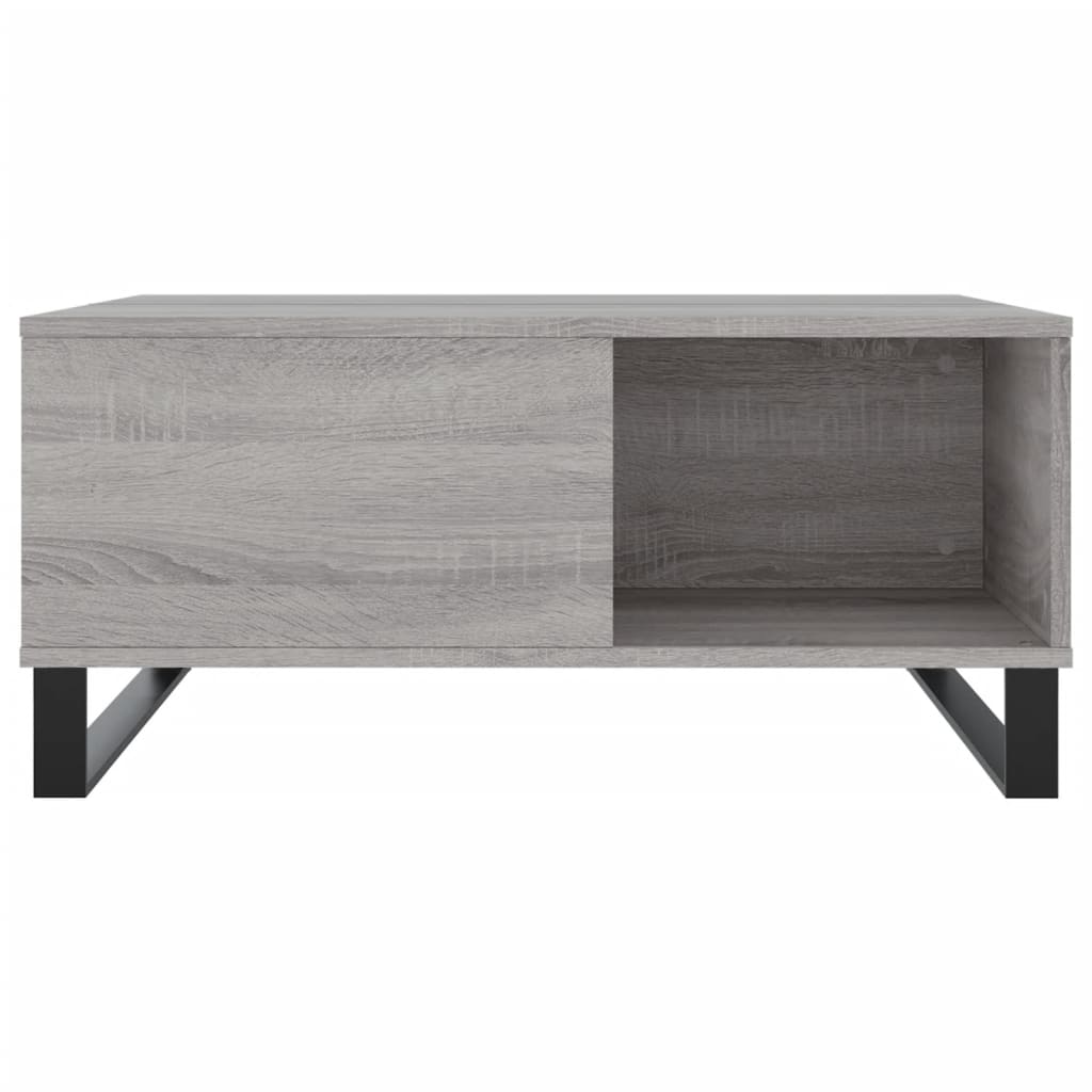 Coffee Table Grey Sonoma 80x80x36.5 cm Engineered Wood - Bargainia.com - 8720845872373 - 830794