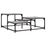 Coffee Table Grey Sonoma 87.5x87.5x40 cm Engineered Wood - Bargainia.com - 