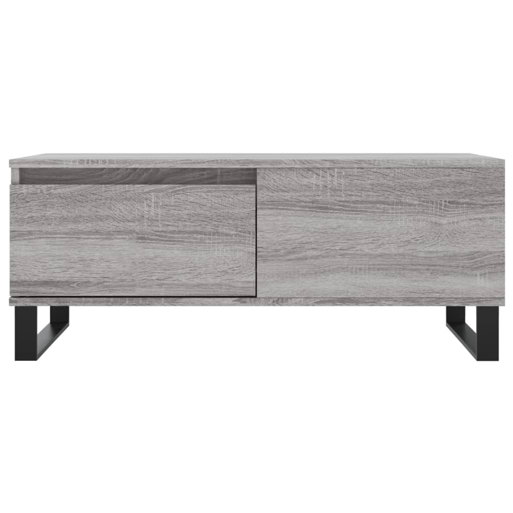Coffee Table Grey Sonoma 90x50x36.5 cm Engineered Wood - Bargainia.com - 