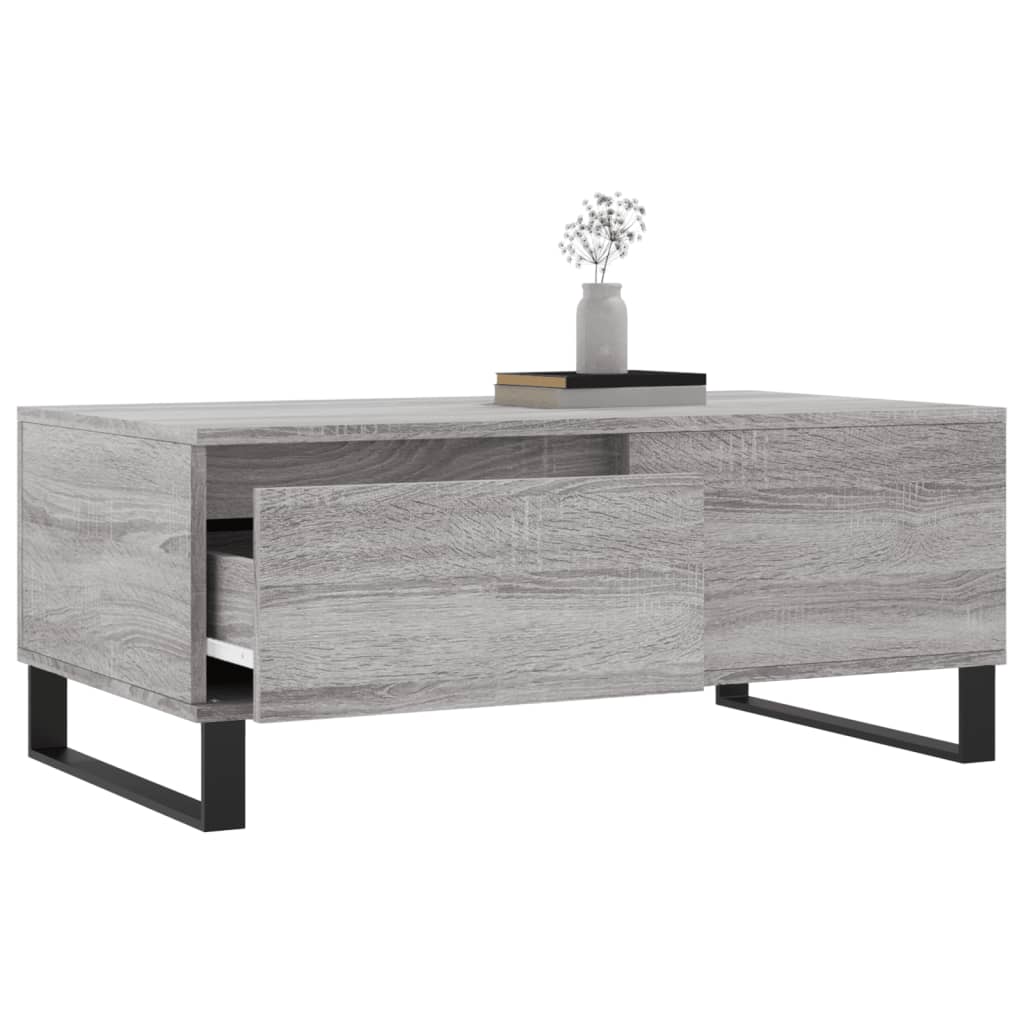 Coffee Table Grey Sonoma 90x50x36.5 cm Engineered Wood - Bargainia.com - 8720845872618 - 830818