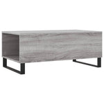 Coffee Table Grey Sonoma 90x50x36.5 cm Engineered Wood - Bargainia.com - 