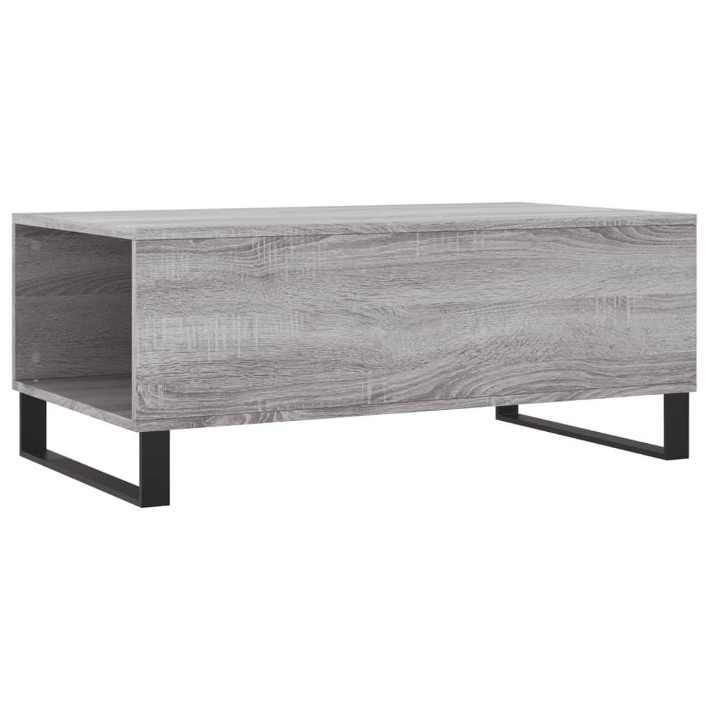 Coffee Table Grey Sonoma 90x50x36.5 cm Engineered Wood - Bargainia.com - 