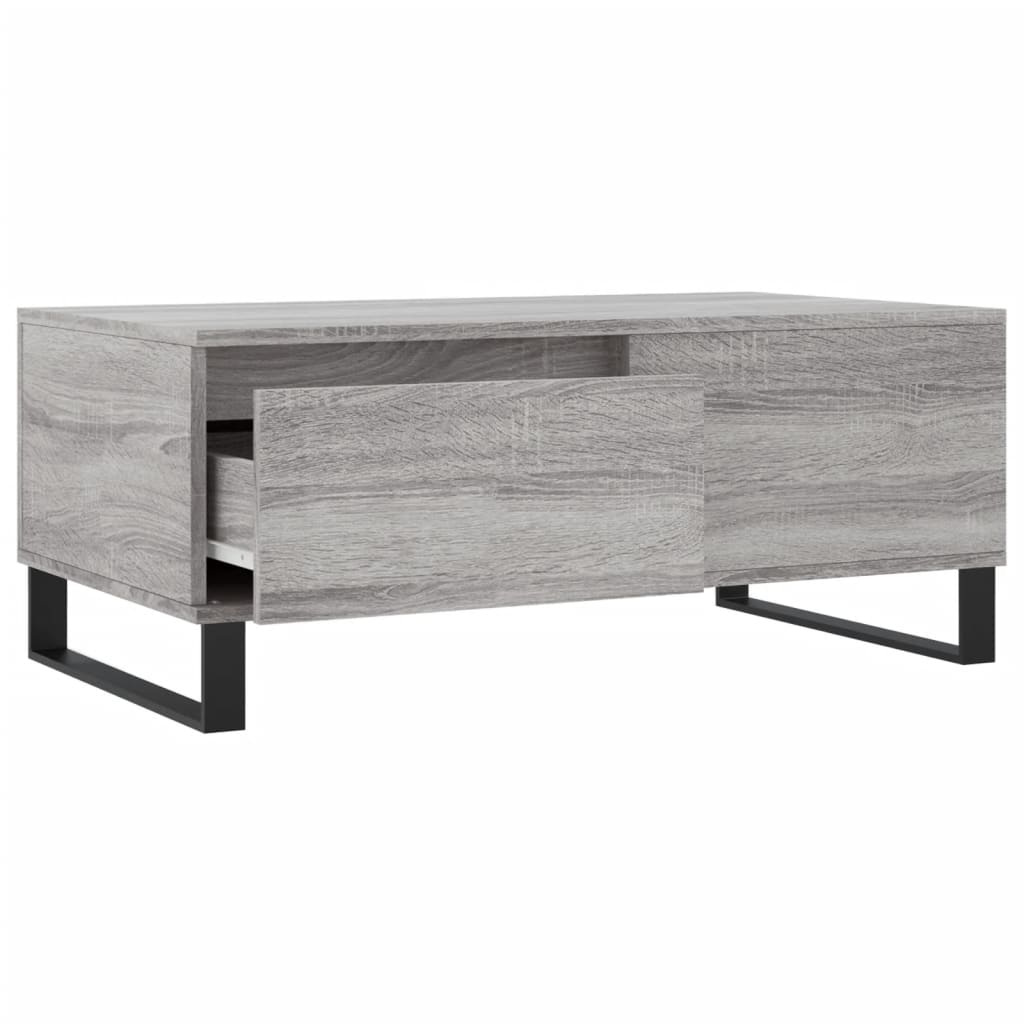 Coffee Table Grey Sonoma 90x50x36.5 cm Engineered Wood - Bargainia.com - 8720845872618 - 830818