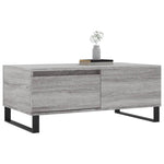 Coffee Table Grey Sonoma 90x50x36.5 cm Engineered Wood - Bargainia.com - 