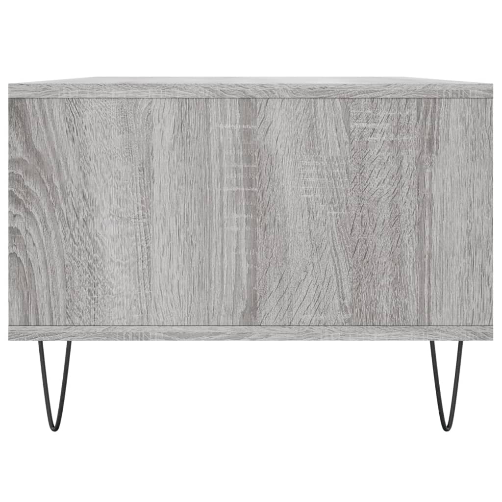 Coffee Table Grey Sonoma 90x50x36.5 cm Engineered Wood - Bargainia.com - 