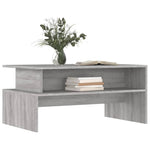 Coffee Table Grey Sonoma 90x55x42.5 cm Engineered Wood - Bargainia.com - 