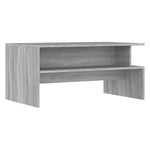 Coffee Table Grey Sonoma 90x55x42.5 cm Engineered Wood - Bargainia.com - 
