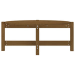 Coffee Table Honey Brown 87x48x35 cm Solid Wood Pine - Bargainia.com - 