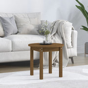 Coffee Table Honey Brown Ø 45x40 cm Solid Wood Pine - Bargainia.com - 8720287208327 - 822335