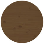 Coffee Table Honey Brown Ø 45x40 cm Solid Wood Pine - Bargainia.com - 