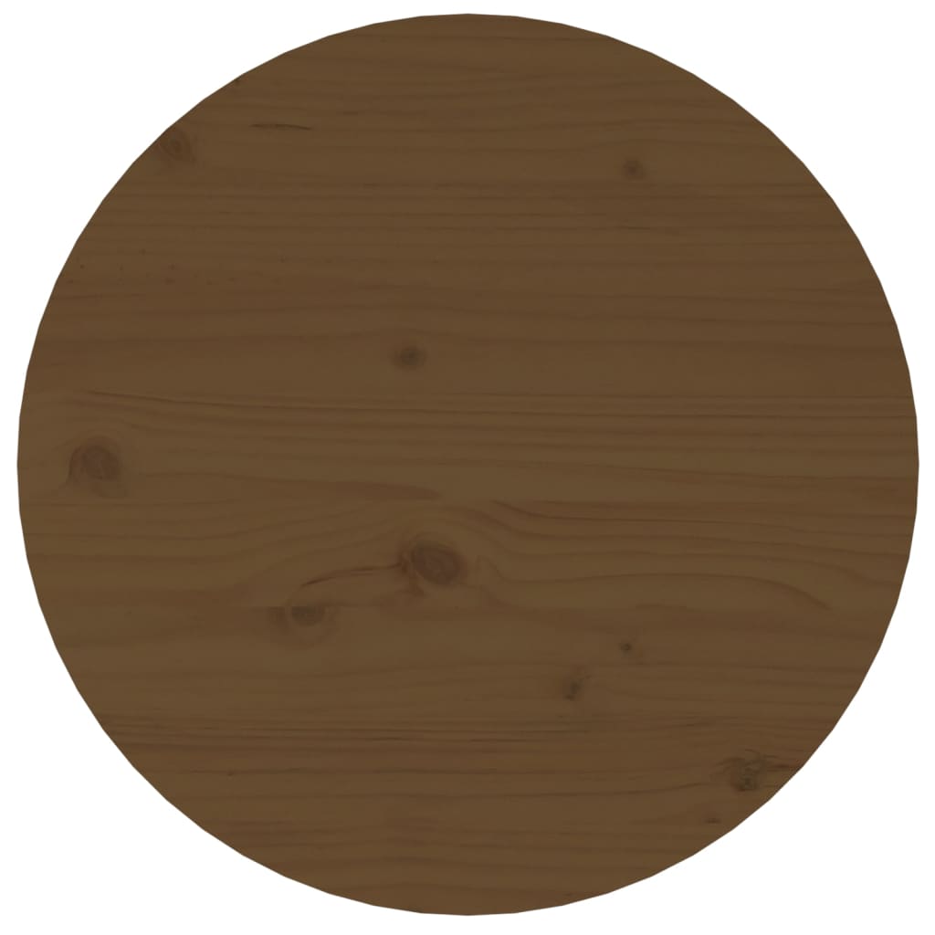 Coffee Table Honey Brown Ø 45x40 cm Solid Wood Pine - Bargainia.com - 8720287208327 - 822335