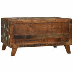 Coffee Table Multicolour 80 x 54 x 45 cm Solid reclaimed wood - Bargainia.com - 