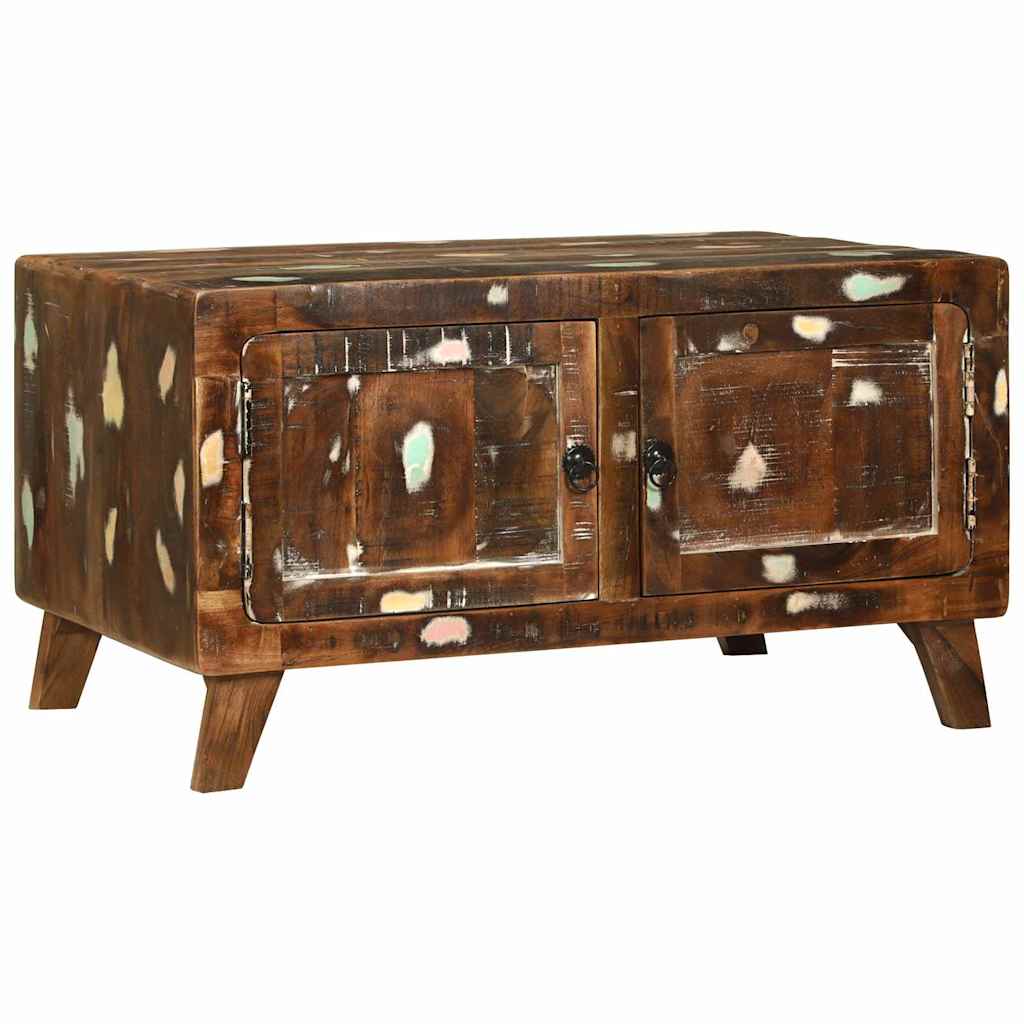 Coffee Table Multicolour 80 x 54 x 45 cm Solid reclaimed wood - Bargainia.com - 8721158630605 - 4104537