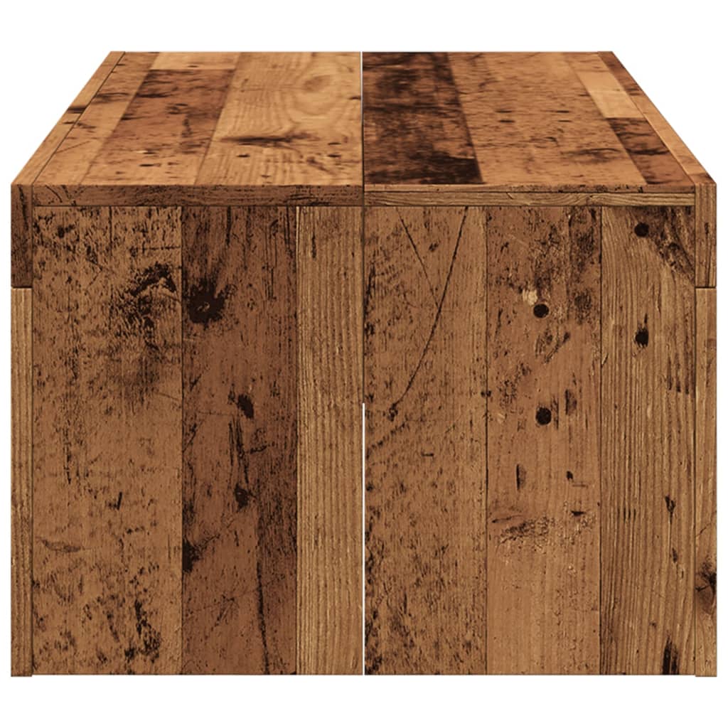 Coffee Table Old Wood 102x50x35 cm Engineered Wood - Bargainia.com - 8721158440358 - 856682