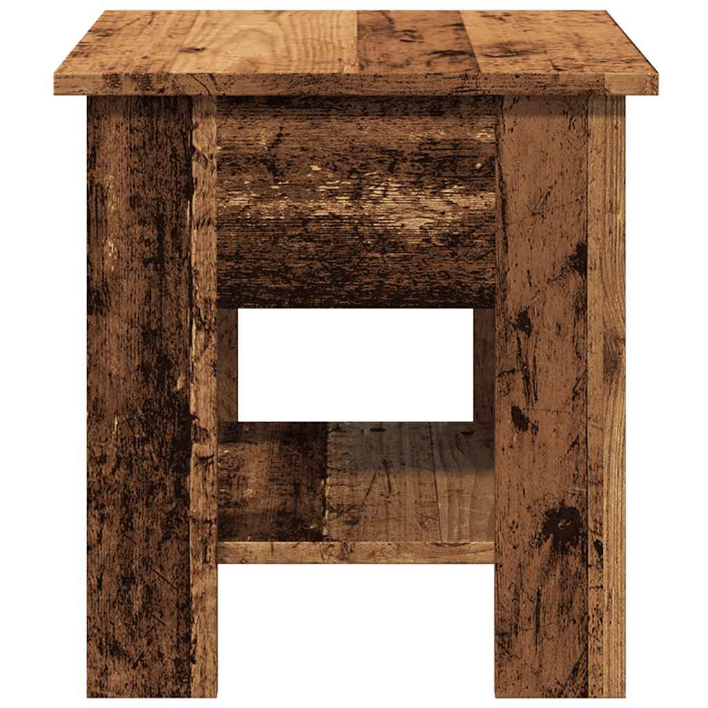 Coffee Table Old Wood 40x40x42 cm Engineered Wood - Bargainia.com - 8721158441379 - 856798