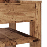 Coffee Table Old Wood 55.5x55x45 cm Engineered Wood - Bargainia.com - 