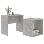 Coffee Table Set Concrete Grey 48x30x45 cm Engineered Wood - Bargainia.com - 