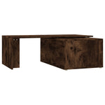 Coffee Table Smoked Oak 150x50x35 cm Engineered Wood - Bargainia.com - 