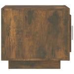 Coffee Table Smoked Oak 51x50x45 cm Engineered Wood - Bargainia.com - 