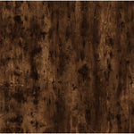Coffee Table Smoked Oak 60x44.5x45 cm Engineered Wood - Bargainia.com - 
