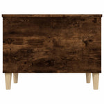 Coffee Table Smoked Oak 60x44.5x45 cm Engineered Wood - Bargainia.com - 
