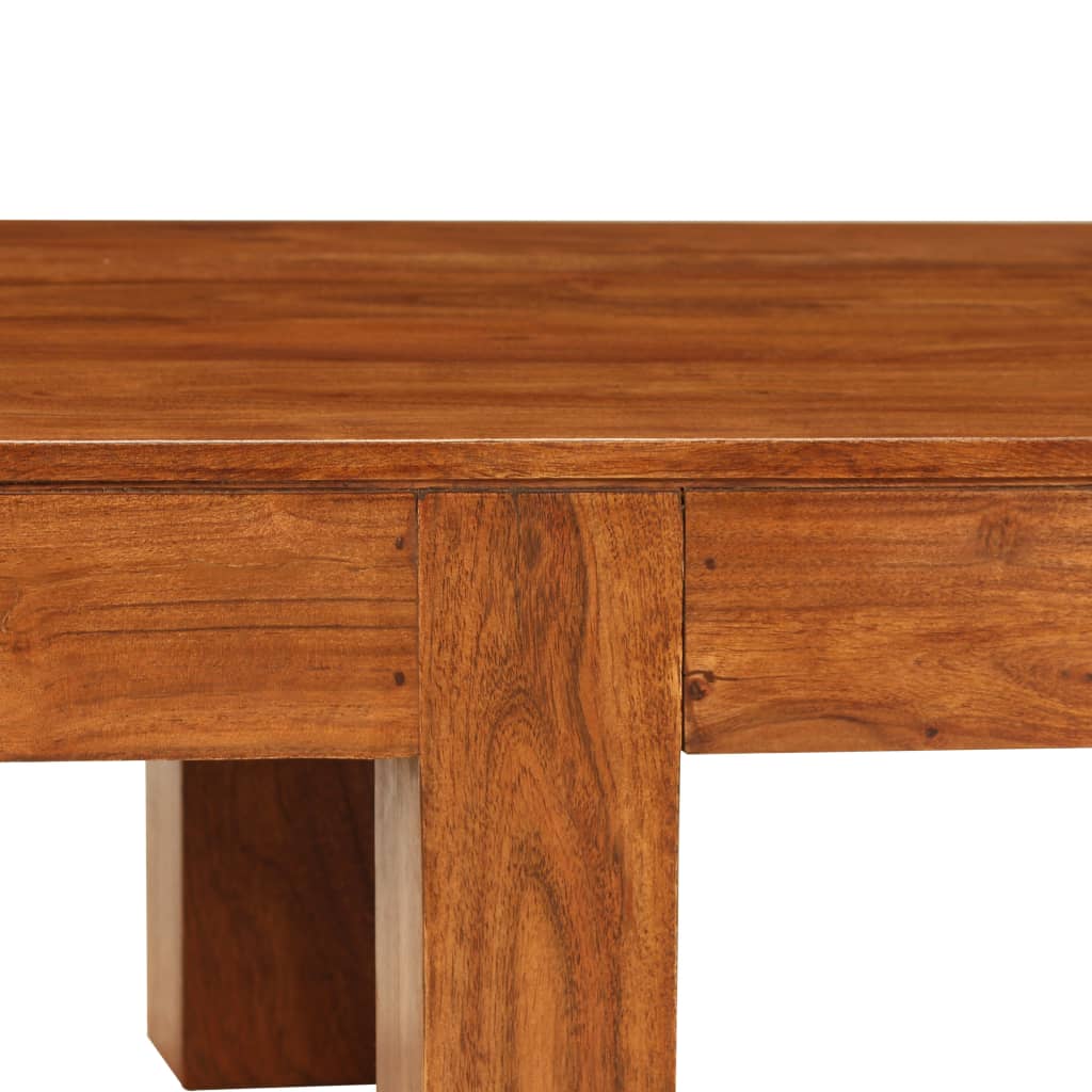 Coffee Table Solid Acacia Wood Honey Finish 100x50x30 cm - Bargainia.com - 8718475586470 - 245655
