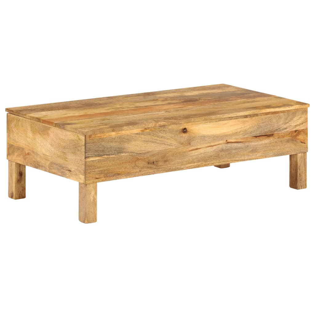 Coffee Table Solid Mango Wood 110x55x35 cm - Bargainia.com - 8718475610649 - 246320