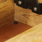 Coffee Table Solid Mango Wood 110x55x35 cm - Bargainia.com - 