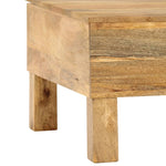 Coffee Table Solid Mango Wood 110x55x35 cm - Bargainia.com - 