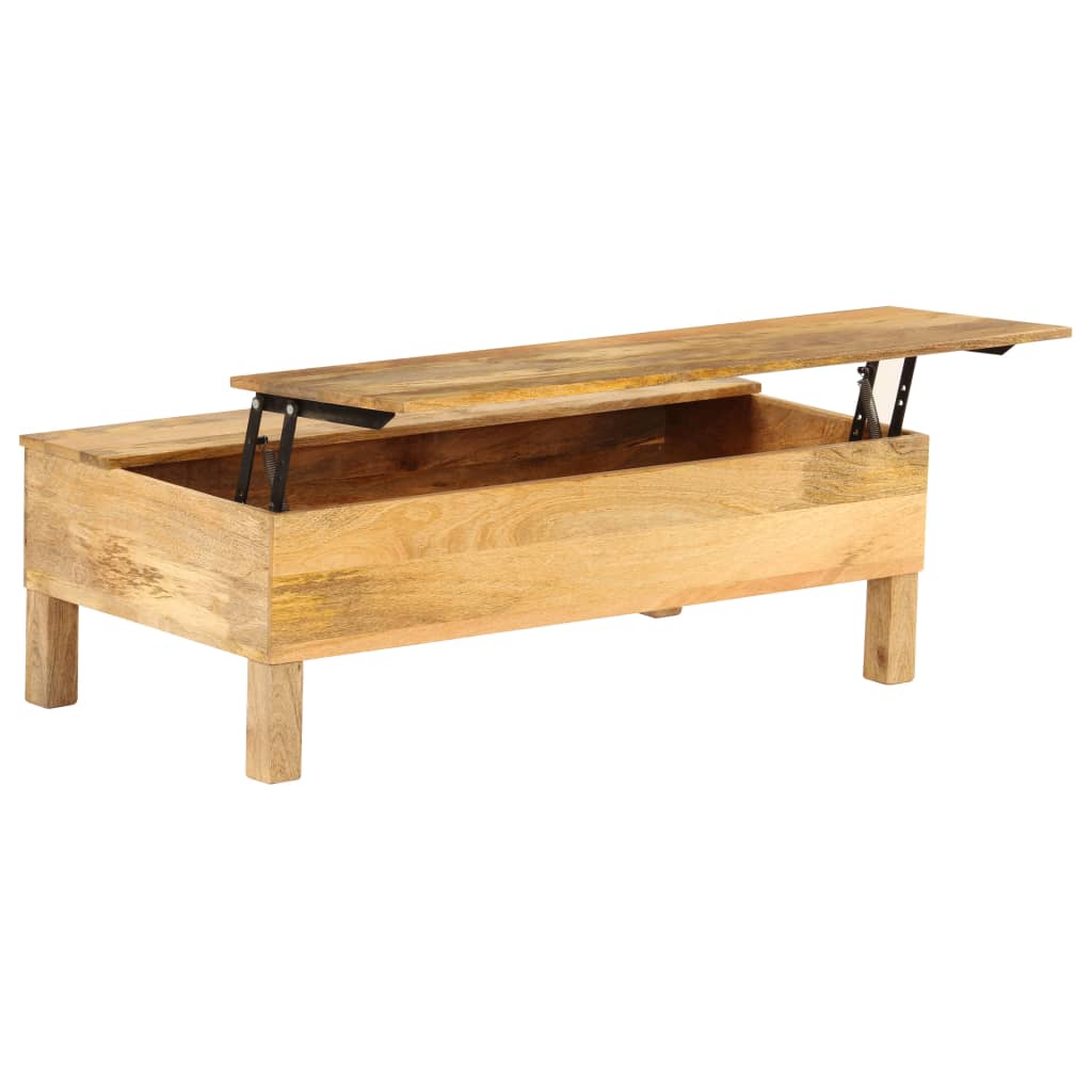Coffee Table Solid Mango Wood 110x55x35 cm - Bargainia.com - 8718475610649 - 246320