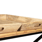 Coffee Table Solid Mango Wood 110x55x42 cm - Bargainia.com - 