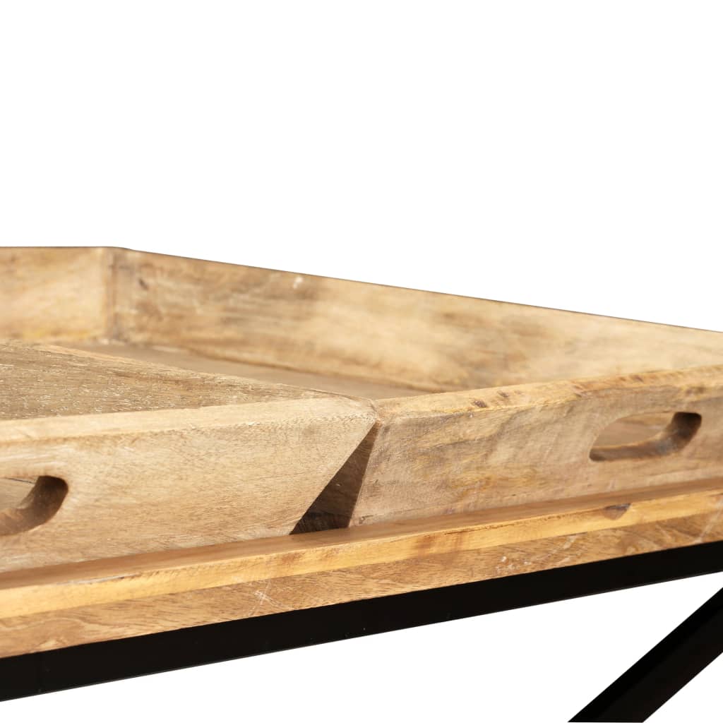 Coffee Table Solid Mango Wood 110x55x42 cm - Bargainia.com - 