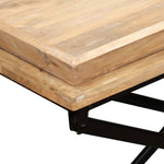 Coffee Table Solid Mango Wood 110x55x42 cm - Bargainia.com - 