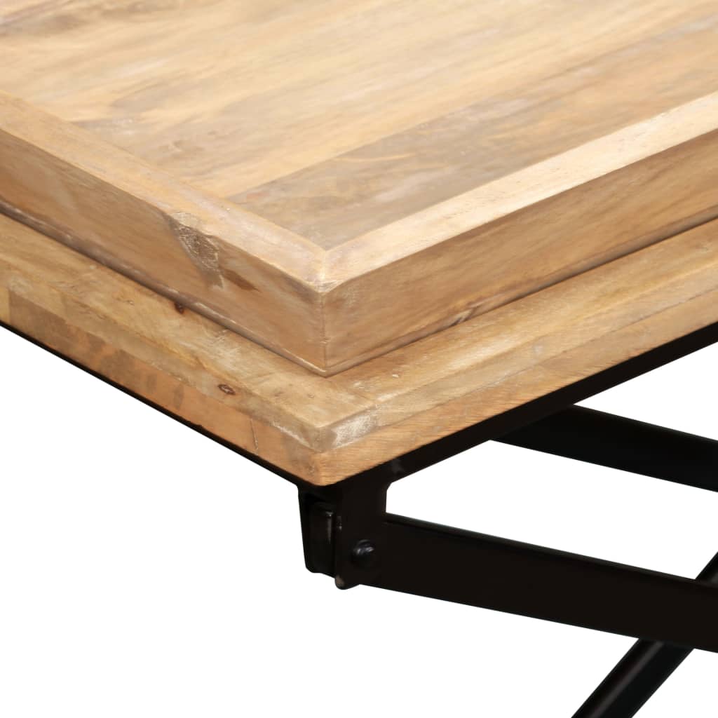 Coffee Table Solid Mango Wood 110x55x42 cm - Bargainia.com - 