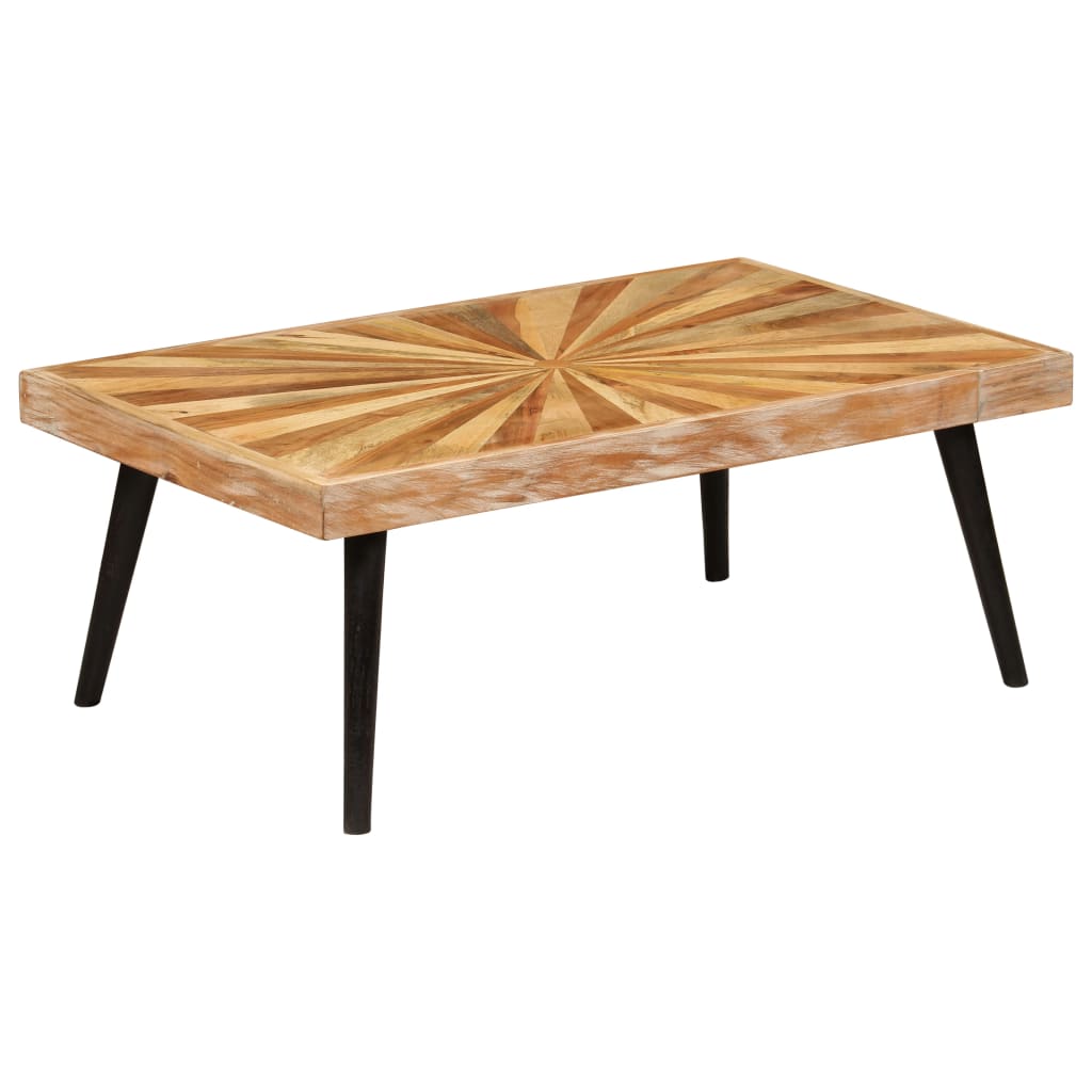 Coffee Table Solid Mango Wood 90x55x36 cm - Bargainia.com - 8718475603832 - 246163