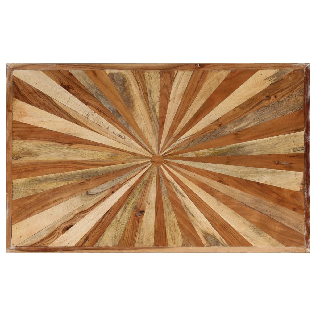 Coffee Table Solid Mango Wood 90x55x36 cm - Bargainia.com - 