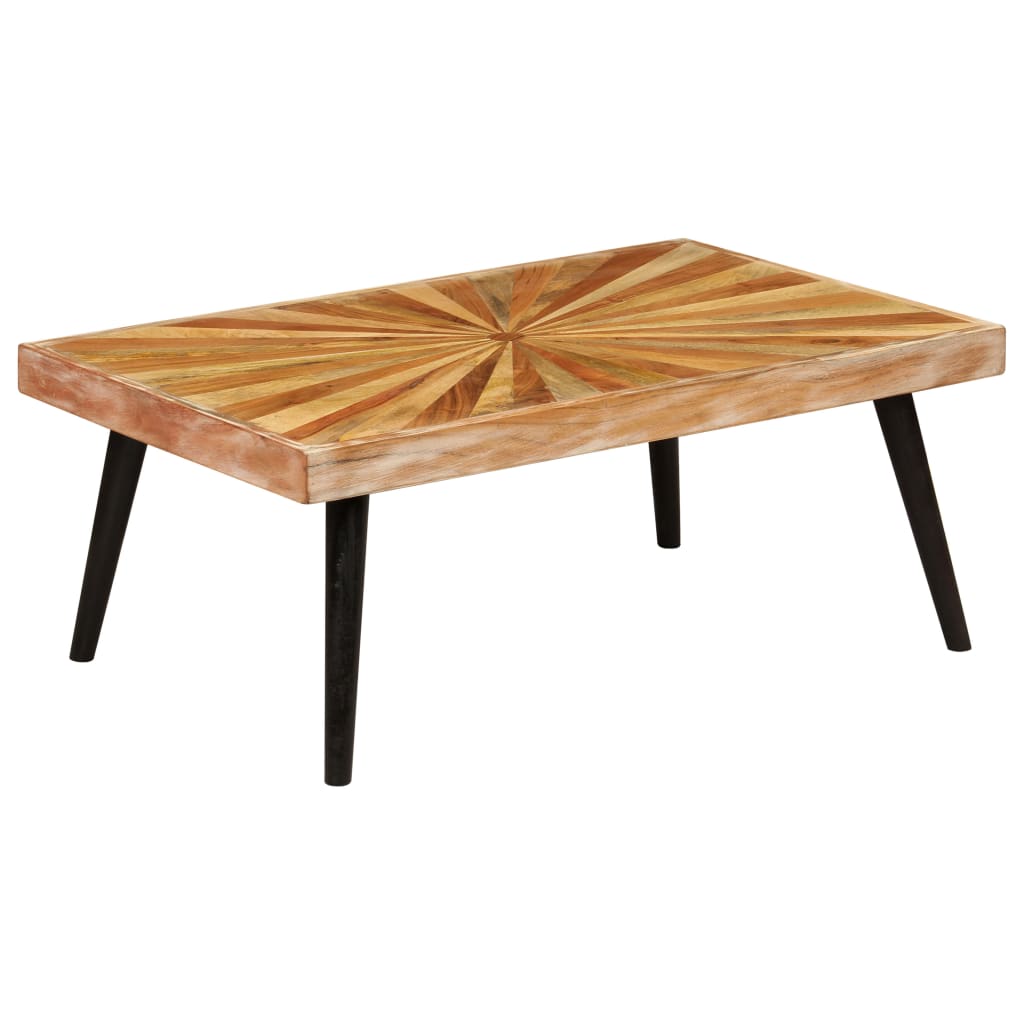 Coffee Table Solid Mango Wood 90x55x36 cm - Bargainia.com - 8718475603832 - 246163